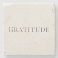 Gratitude – Conception de typographie minimale