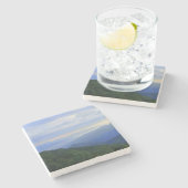 Dessous-de-verre En Pierre Great Smoky Mountains (Côté)