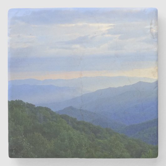 Dessous-de-verre En Pierre Great Smoky Mountains (Devant)