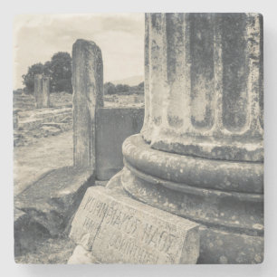 Dessous-de-verre En Pierre Grèce, ruines d'une ville antique