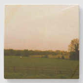 Dessous-de-verre En Pierre Grès de paysage de l'Irlande (Devant)