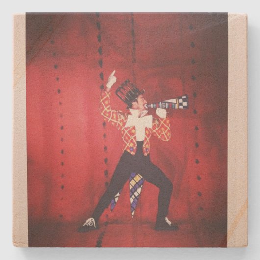 Dessous-de-verre En Pierre Grès de "Thierry Arditti" (Devant)