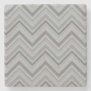 Dessous-de-verre En Pierre Grey stripes zigzag