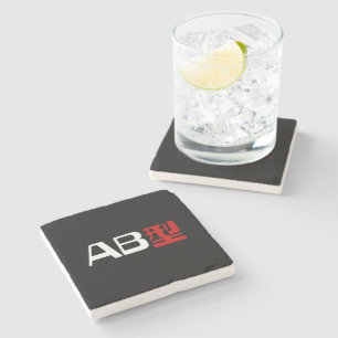 Dessous-de-verre En Pierre Groupe sanguin AB Kanji japonais