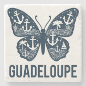 DESSOUS-DE-VERRE EN PIERRE GUADELOUPE (Devant)