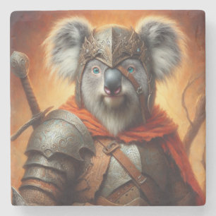 Dessous-de-verre En Pierre Guerrier de l'Imaginaire de Koala