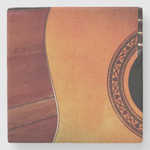 Dessous-de-verre En Pierre Guitare acoustique