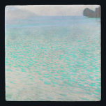 Dessous-de-verre En Pierre Gustav Klimt - Attersee<br><div class="desc">Attersee - Gustav Klimt,  Huile sur toile,  1910</div>