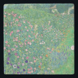 Dessous-de-verre En Pierre Gustav Klimt - Paysage du jardin italien<br><div class="desc">Jardin italien / Paysage horticole italien - Gustav Klimt,  Huile sur toile,  1913</div>