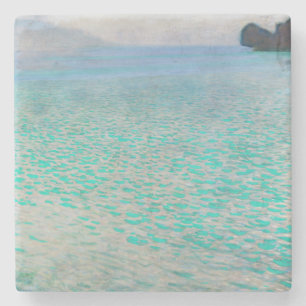 Dessous-de-verre En Pierre Gustav Klimt - Sur le lac d'Attersee