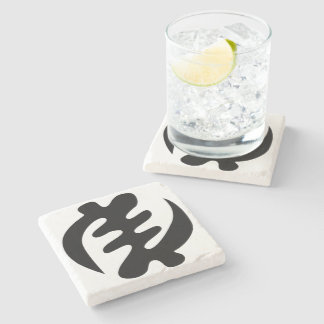 Dessous-de-verre En Pierre Gye Nyame | Dieu est Symbole Adinkra Suprême