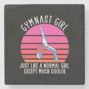 Dessous-de-verre En Pierre Gymnaste Girl