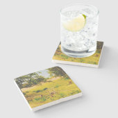 Dessous-de-verre En Pierre Gysinge Summer Field  (Côté)