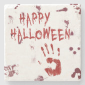 Dessous-de-verre En Pierre Halloween sanglante (Devant)
