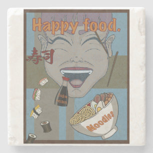 Dessous-de-verre En Pierre Happy food