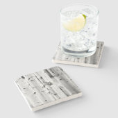 Dessous-de-verre En Pierre Haut Aspen (Côté)