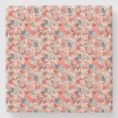 Dessous-de-verre En Pierre Heart Pattern - Cute and Lovely Valentine's Day (Devant)