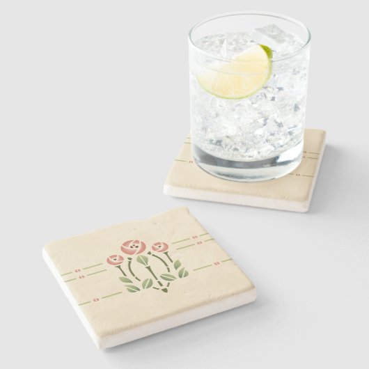 Dessous-de-verre En Pierre Hélène "Glasgow adoptive s'est levée " (Côté)