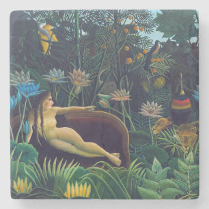Dessous-de-verre En Pierre Henri Rousseau - Le Rêve / Le Reve