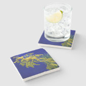 Dessous-de-verre En Pierre Hippocampe (Côté)