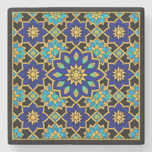 Dessous-de-verre En Pierre Histoire du style ottoman Design Bleu