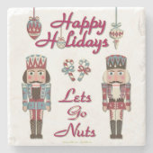 Dessous-de-verre En Pierre Holiday Nutcracker (Devant)