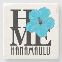 HOME Hanamaulu Hawaii Blue Hibscus
