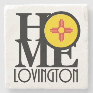 Dessous-de-verre En Pierre HOME Lovington Nouveau-Mexique