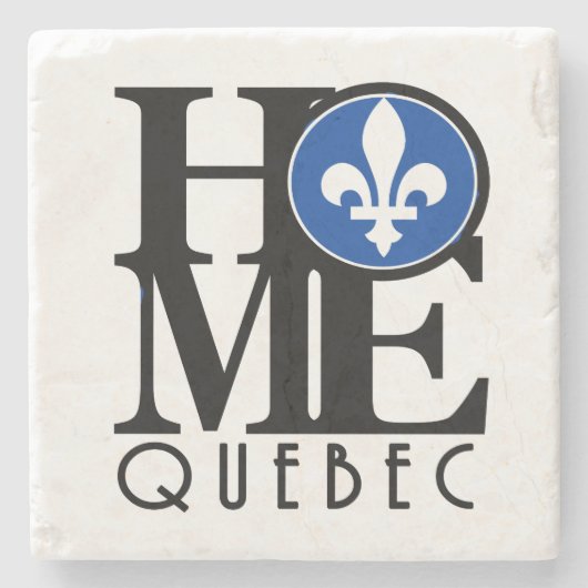 Dessous-de-verre En Pierre HOME Québec (Devant)