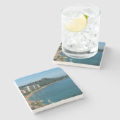 Dessous-de-verre En Pierre Honolulu Hawaii (Côté)