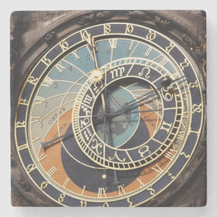 Dessous-de-verre En Pierre Horloge Astronomique à Prague