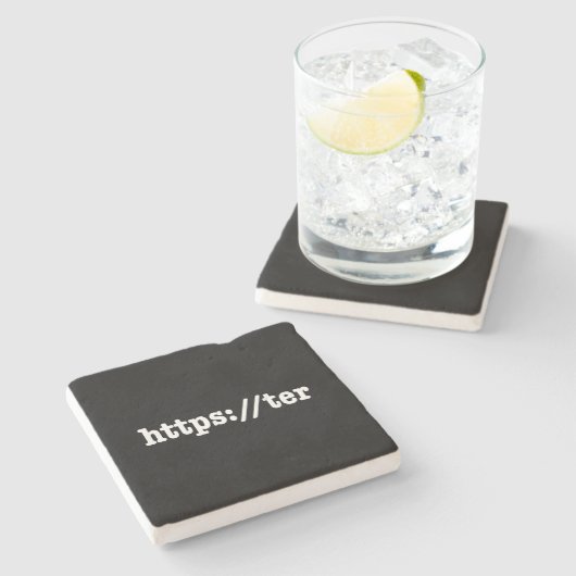Dessous-de-verre En Pierre https://ter / code html (Côté)