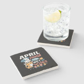 Dessous-de-verre En Pierre Hugs, Nez Humide et Vibes de Printemps - Animaux d (Côté)