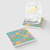 Dessous-de-verre En Pierre Humeur de fruit (Côté)