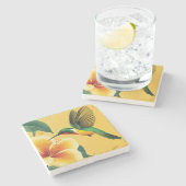 DESSOUS-DE-VERRE EN PIERRE HUMMINGBIRD N° 1 (Côté)