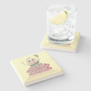 Dessous-de-verre En Pierre Humpty Dumpty