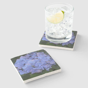 Dessous-de-verre En Pierre Hydrangea macrophylla violette rustique