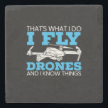 Dessous-de-verre En Pierre I Fly drones<br><div class="desc">I Fly drones</div>