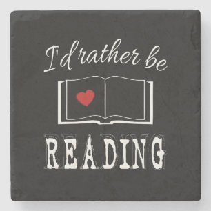 Dessous-de-verre En Pierre I'd rather be reading