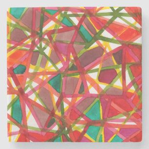 Dessous-de-verre En Pierre II prismatique