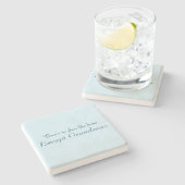 Dessous-de-verre En Pierre Il n'y a aucun endroit comme la maison (Côté)