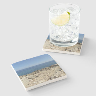 Dessous-de-verre En Pierre Îles grecques Paysage méditerranéen