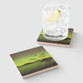Dessous-de-verre En Pierre Illuminer Aurora (Côté)