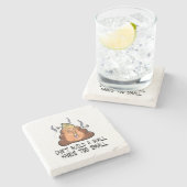 Dessous-de-verre En Pierre Impossible de construire un mur mains trop petites (Côté)