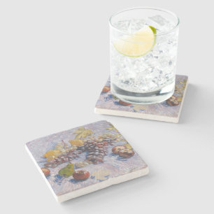 Dessous-de-verre En Pierre Impression sur toile d'art de Van Gogh Raisins et 