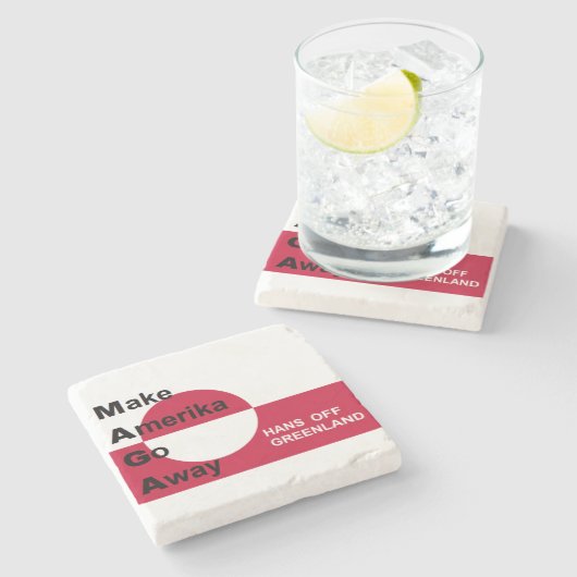 Dessous-de-verre En Pierre Independant Greenland (Côté)