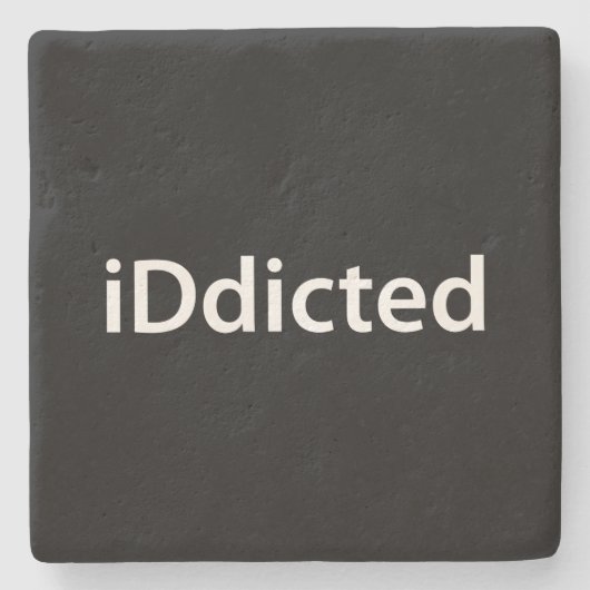 Dessous-de-verre En Pierre Indicé (Devant)