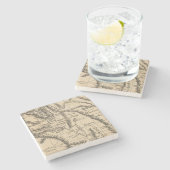 Dessous-de-verre En Pierre Intérieur du Mexique du nord (Côté)