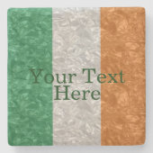 Dessous-de-verre En Pierre Ireland Flag (Devant)