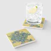 Dessous-de-verre En Pierre Irises - Vincent van Gogh Art (Côté)